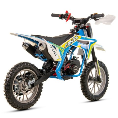 Mini Cross ASIX 706 49cm3 E-start niebieski