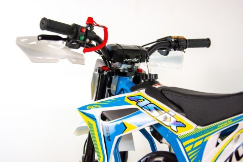 Mini Cross ASIX 706 49cm3 E-start niebieski