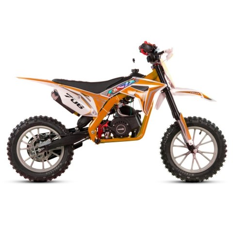Mini Cross ASIX 706 49cm3 E-start pomarańczowy