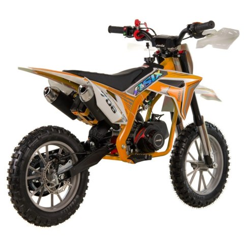 Mini Cross ASIX 706 49cm3 E-start pomarańczowy