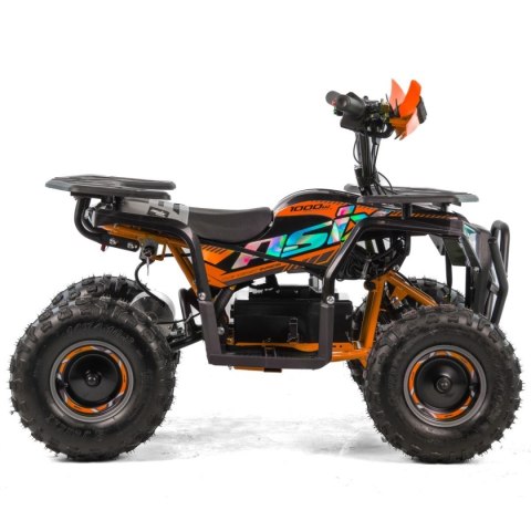 Mini Quad Elektryczny ASIX E-M10 1000W pomarańczowy