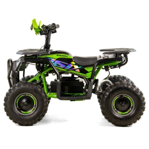 Mini Quad Elektryczny ASIX E-M10 1000W zielony