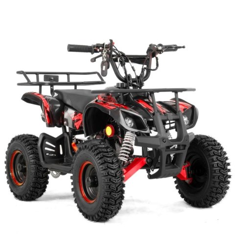 Mini Quad XTR M7 49cm3 pull-start czerwony