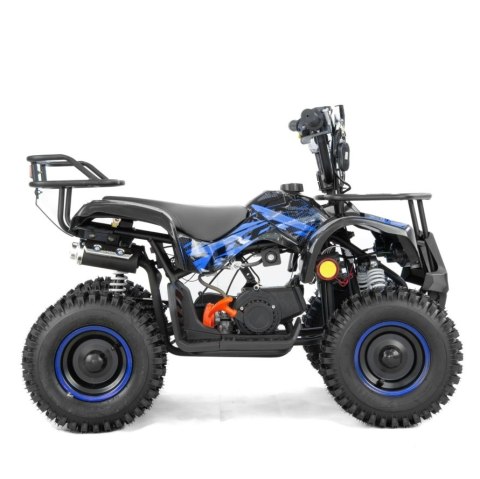 Mini Quad XTR M7 49cm3 pull-start niebieski