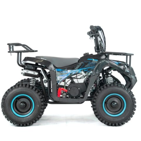Mini Quad XTR M9 49cm3 pull-start niebieski