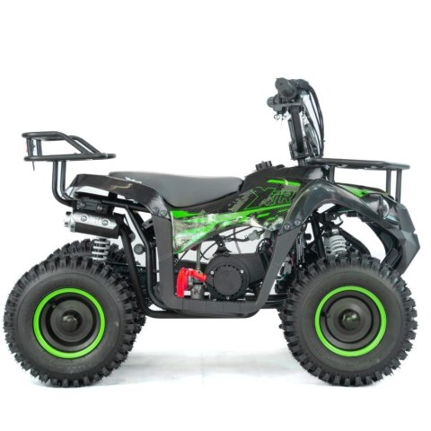 Mini Quad XTR M9 49cm3 pull-start zielony