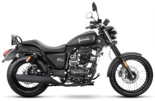 Motocykl Junak M12 Vintage ABS czarny