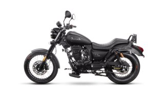 Motocykl Junak M12 Vintage ABS czarny