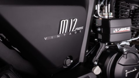 Motocykl Junak M12 Vintage ABS czarny
