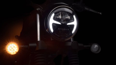 Motocykl Junak M12 Vintage ABS czarny