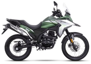 Motocykl Junak RX 125 ABS zielony