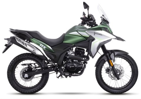 Motocykl Junak RX 125 ABS zielony