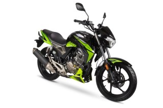 Motocykl Junak RACER 125 czarno-zielony