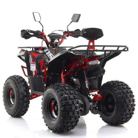 QUAD ASIX COMMANDER 125 4T 1+R automat czerwony