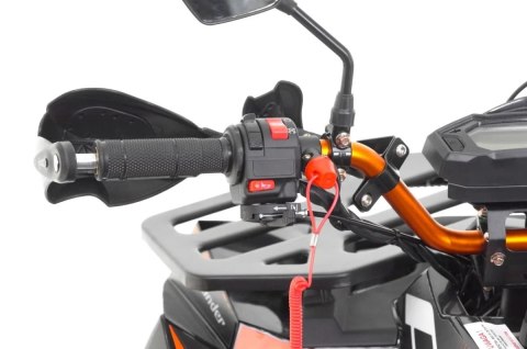 QUAD ASIX COMMANDER 125 4T 1+R automat czerwony