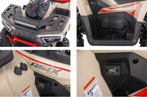 Quad ASIX CHALLENGER 250 4T T3B homologacja drogowa piaskowy