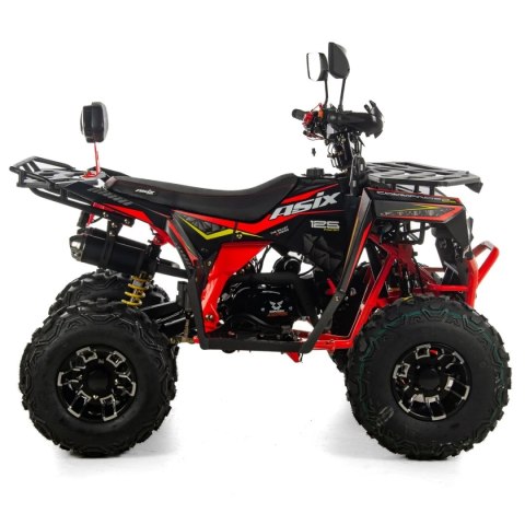 Quad ASIX COMMANDER 125 4T 3+R półautomat (2.gen) czerwony
