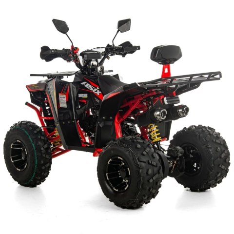 Quad ASIX COMMANDER 125 4T 3+R półautomat (2.gen) czerwony