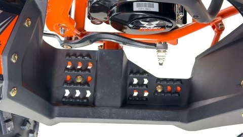 Quad ASIX COMMANDER 125 4T 3+R półautomat (2.gen) pomarańczowy