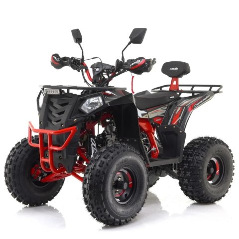 Quad ASIX COMMANDER 125 4T 3+R półautomat czerwony