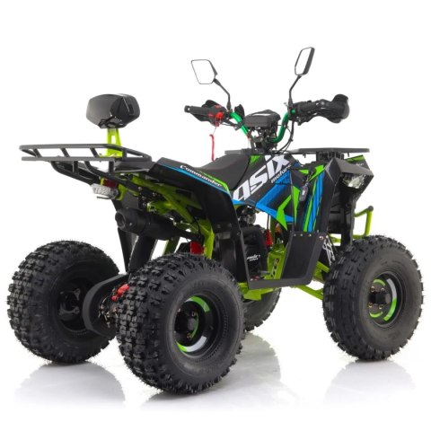 Quad ASIX COMMANDER 125 4T 3+R półautomat zielony