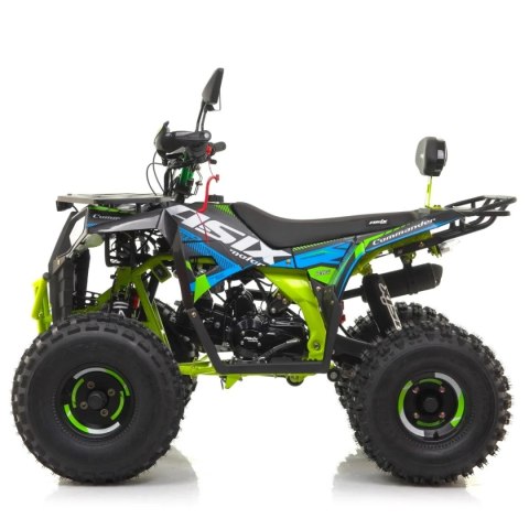 Quad ASIX COMMANDER 125 4T 3+R półautomat zielony