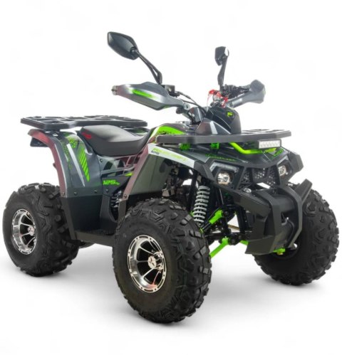 Quad ASIX FOURCRAFT 125 4T 3+R półautomat zielony