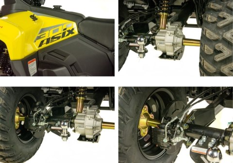 Quad ASIX GLADIATOR 300 4T szary