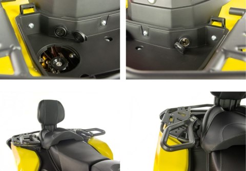 Quad ASIX GLADIATOR 300 4T żółty