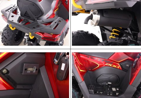 Quad ASIX TYTAN 200RR 4T szary