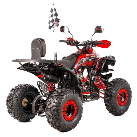 Quad XTR BOMBARDIER PRO 125 4T 1+R automat czerwony
