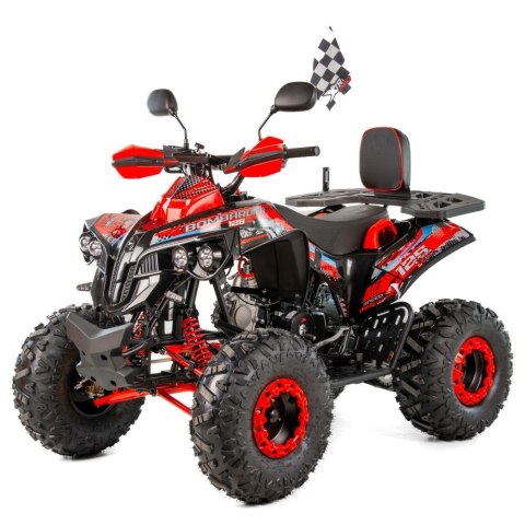 Quad XTR BOMBARDIER PRO 125 4T 1+R automat czerwony