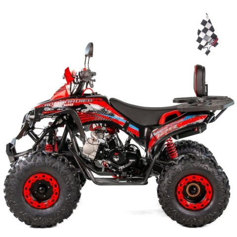 Quad XTR BOMBARDIER PRO 125 4T 3+R półautomat czerwony
