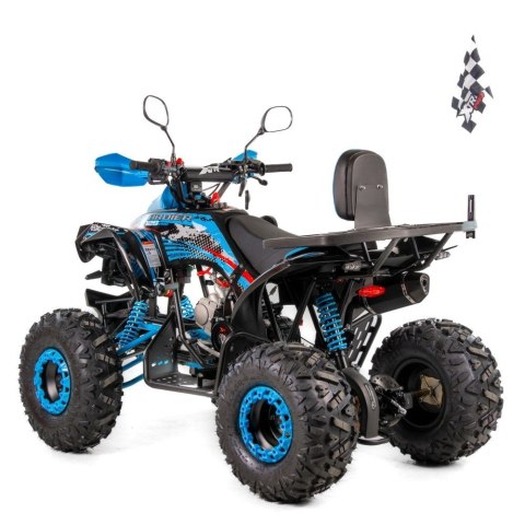 Quad XTR BOMBARDIER PRO 125 4T 3+R półautomat niebieski