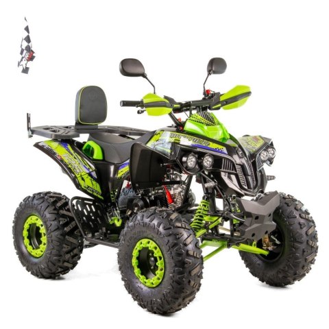 Quad XTR BOMBARDIER PRO 125 4T 3+R półautomat zielony