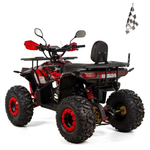 Quad XTR DISCOVERY PRO 125 4T 1+R automat czerwony