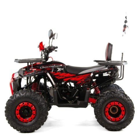 Quad XTR DISCOVERY PRO 125 4T 3+R półautomat czerwony