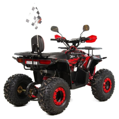 Quad XTR DISCOVERY PRO 125 4T 3+R półautomat czerwony