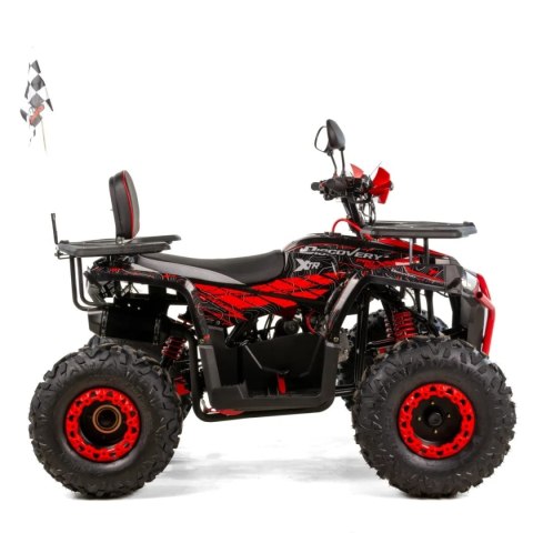Quad XTR DISCOVERY PRO 125 4T 3+R półautomat czerwony