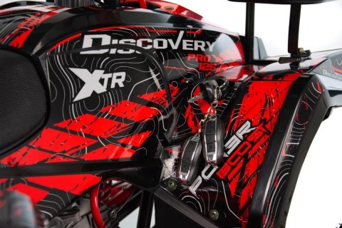 Quad XTR DISCOVERY PRO 125 4T 3+R półautomat niebieski