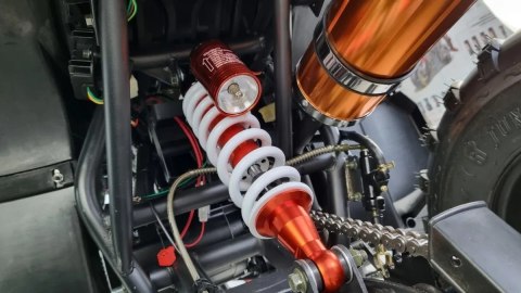 Quad XTR HUMMER 200 PRO 4T niebieski