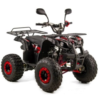 Quad XTR PYTHON 8″ 125 4T 1+R automat czerwony
