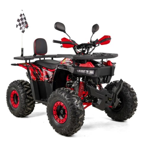 Quad XTR STORM PRO 125 4T 3+R półautomat czerwony