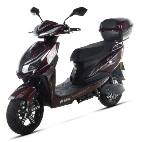 Skuter elektryczny BLINC ALFA 2000W homologacja bordowy