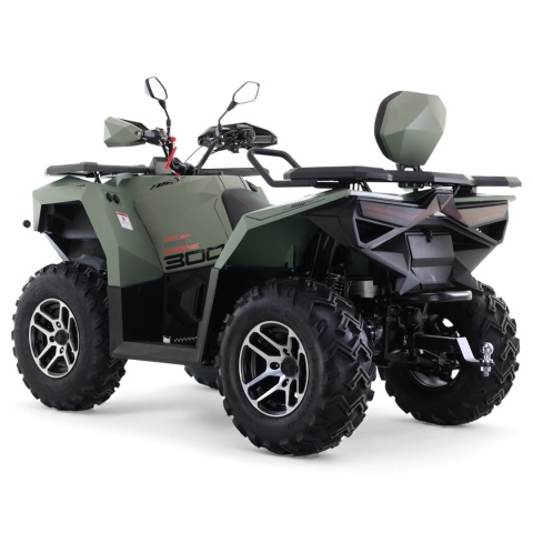 Quad ASIX CYBER 300 4T T3B homologacja drogowa zielony