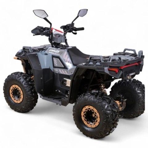 Quad ASIX GRIZZLY 125 4T 3+R półautomat szary