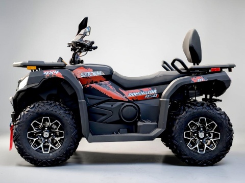 Quad Sztorm DOMINATOR 450L EPS 4x4 Homologacja czerwony