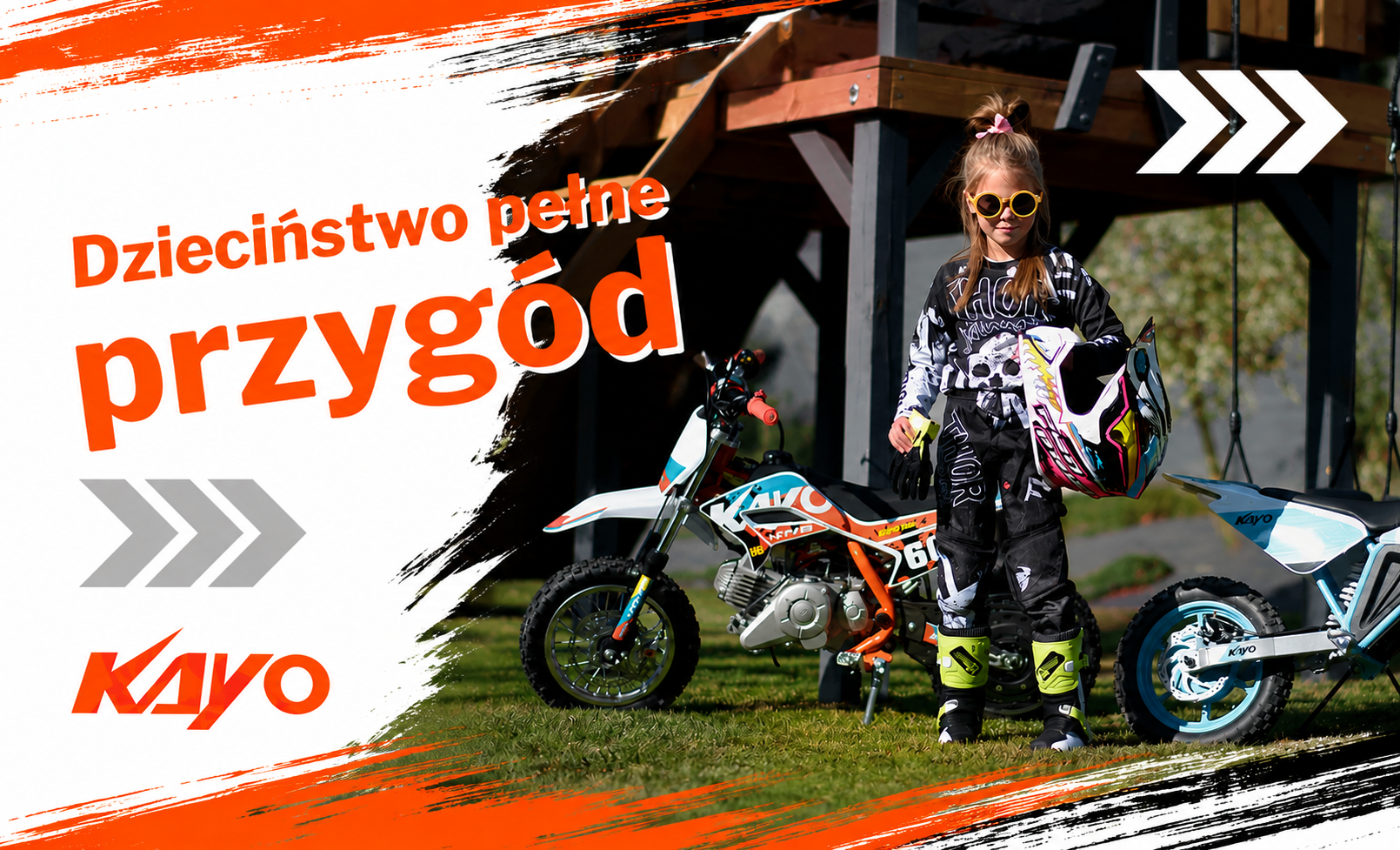 Motocykle dla dzieci firmy KAYO